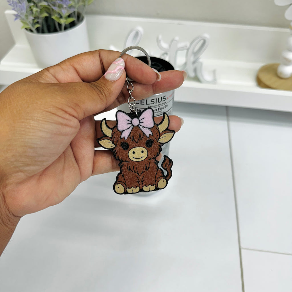 Llavero abrelatas con forma de Vaca