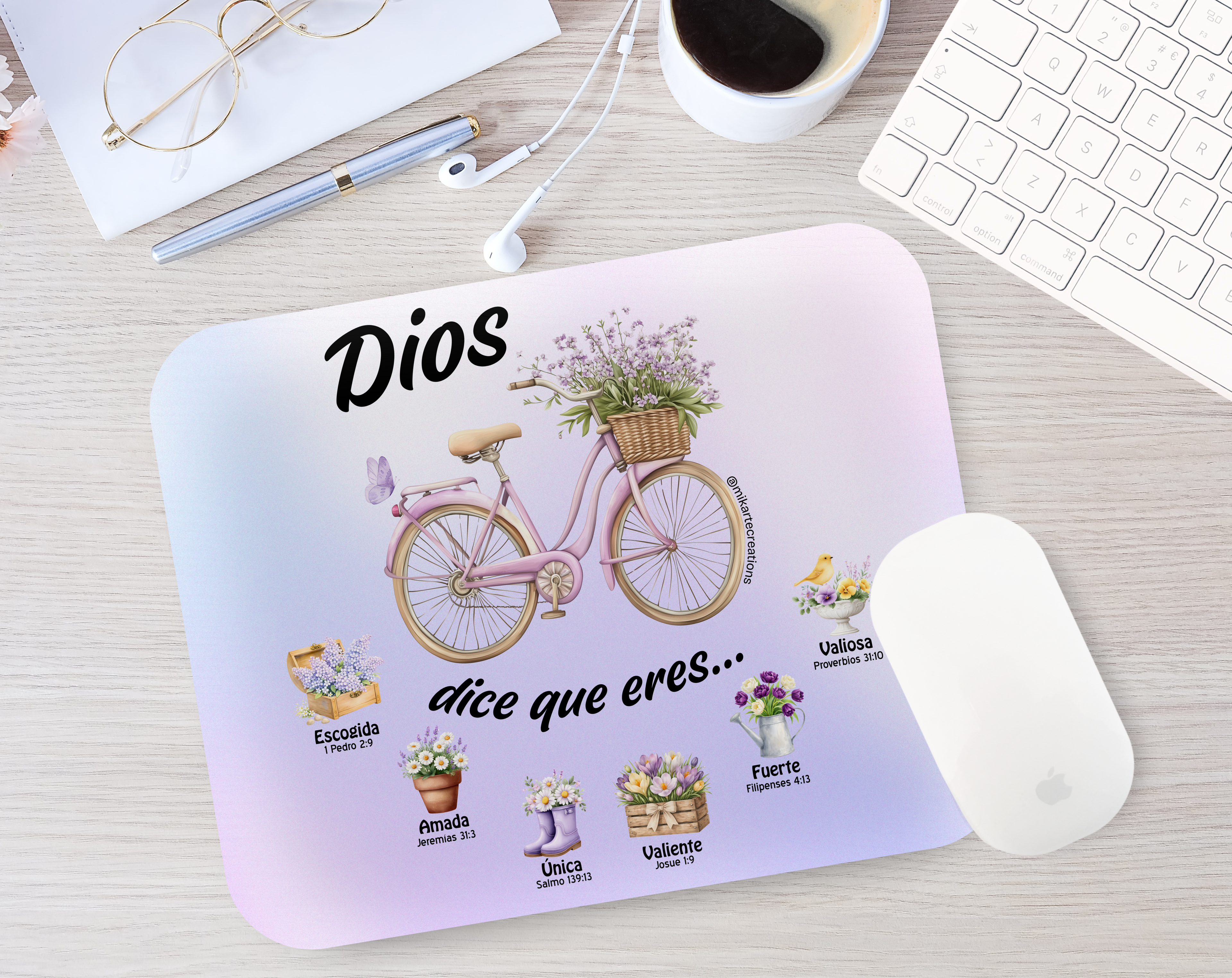 Dios dise que eres... Mouse Pad