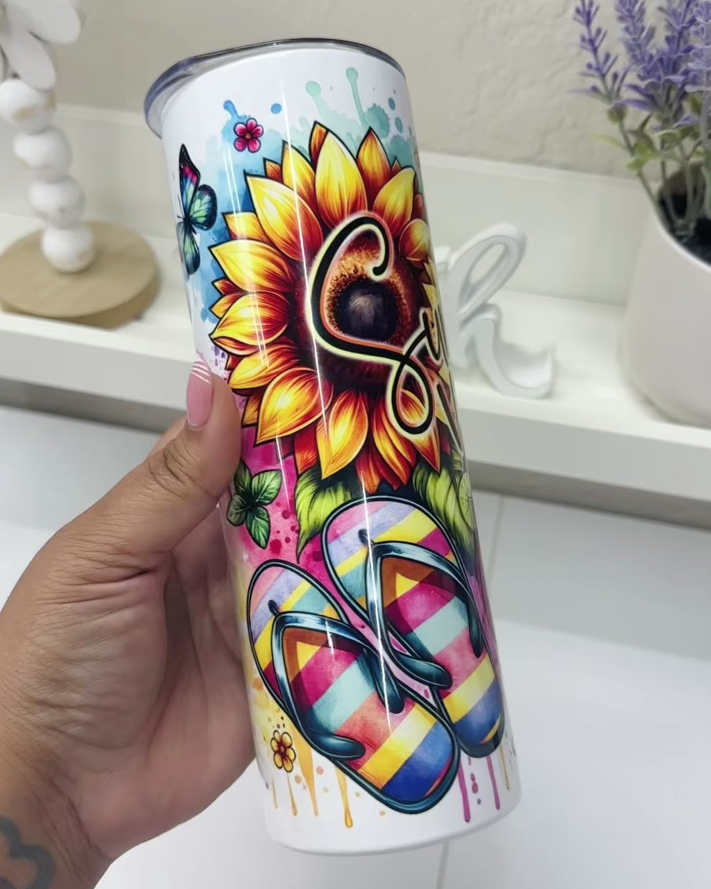 Summer Vibes Tumbler
